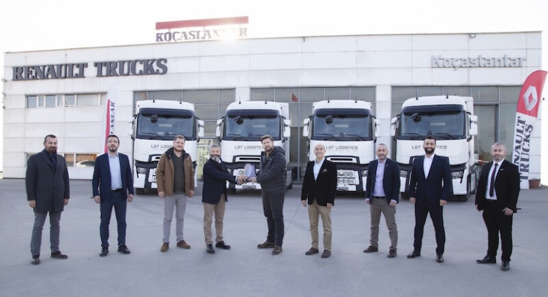 LGT Lojistik Filosunu Renault Trucks T Serisi Araçlarla Güçlendirdi