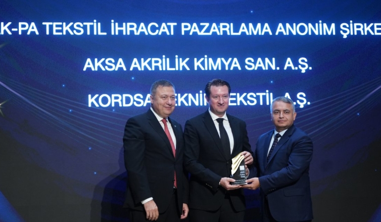 kordsa-ihracata-katkilariyla-odullendirildi-ithibden-yildiz-odulu